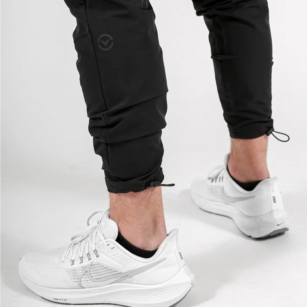 Virus Men’s Compound Pants Pull On Drawstring Training Gym Activewear Black XL